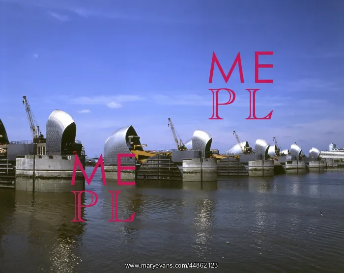 : THAMES BARRIER 1989 : THAMES BARRIER 1989
