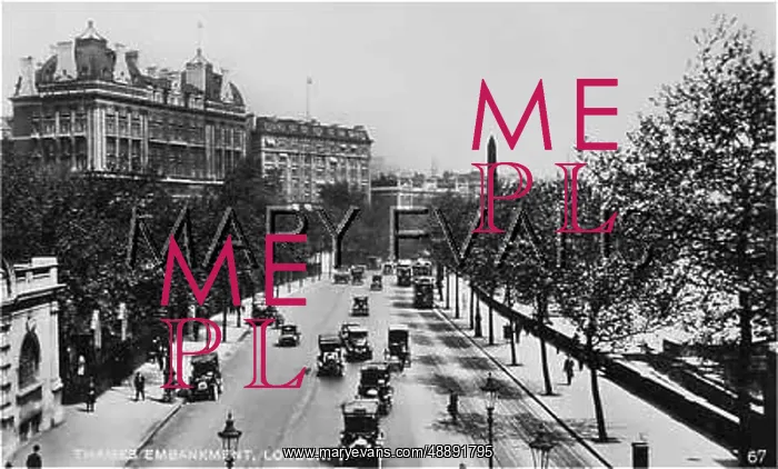 : THAMES / EMBANKMENT C1920 : THAMES / EMBANKMENT C1920