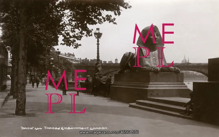 : The Thames Embankment, London : The Thames Embankment, London
