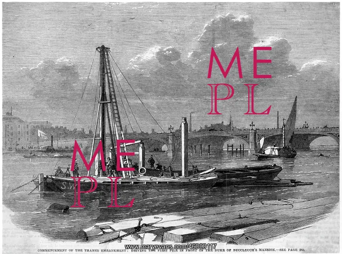 : THAMES EMBANKMENT STARTS : THAMES EMBANKMENT STARTS
