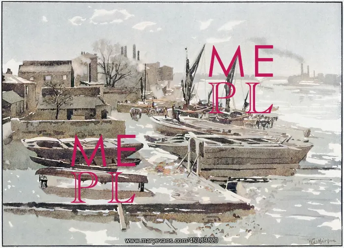 : THAMES AT HAMMERSMITH : THAMES AT HAMMERSMITH