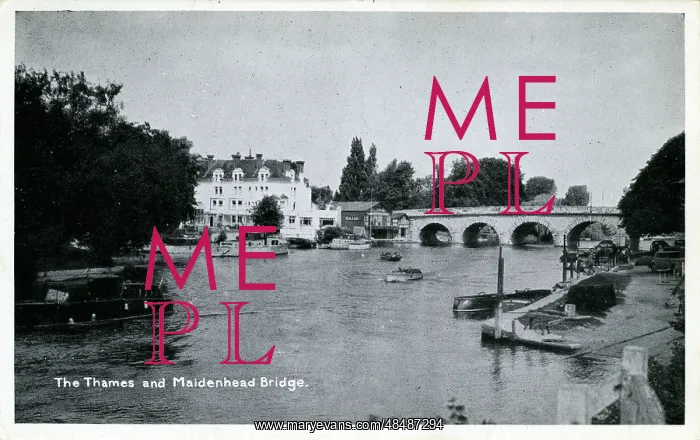 : The Thames & Maidenhead Bridge, Maidenhead, Berkshire : The Thames & Maidenhead Bridge, Maidenhead, Berkshire