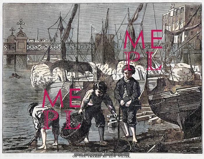 : Thames Mudlarks 1878 : Thames Mudlarks 1878