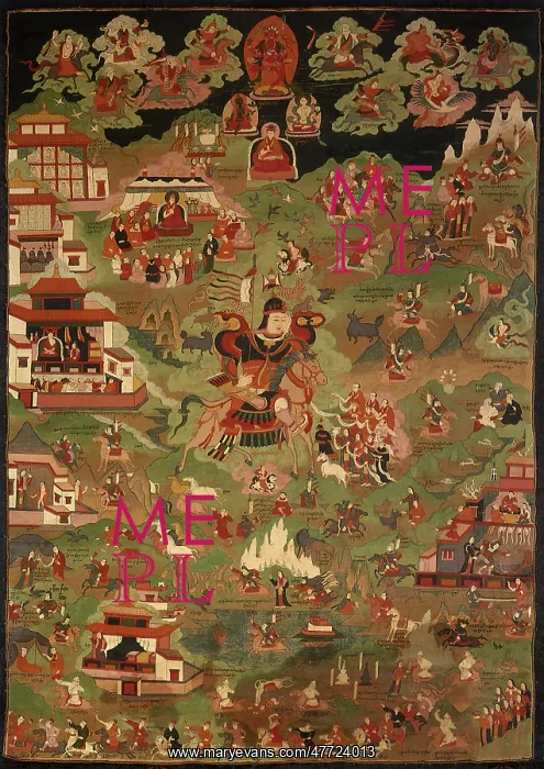  : Thangka of the King Gesar
