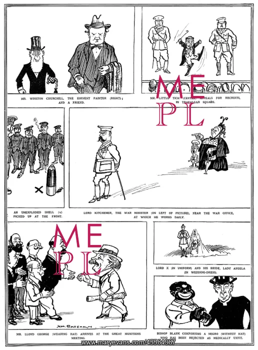 : Thanks awfully for telling us! Cartoon by H.M. Bateman : Thanks awfully for telling us! Cartoon by H.M. Bateman