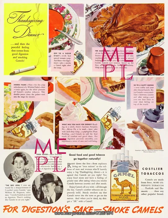  : THANKSGIVING CIGARETTES