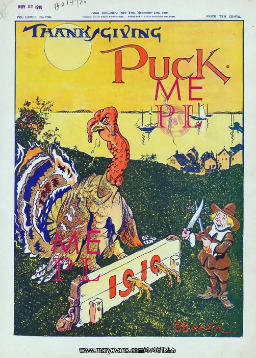 : Thanksgiving Puck 1910 : Thanksgiving Puck 1910
