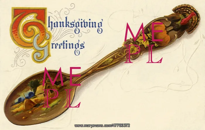 : Thanksgiving Spoon : Thanksgiving Spoon