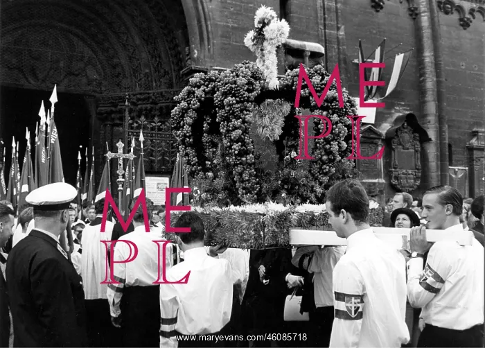 : Thanksgiving in St. Stephen's Cathedral. The harvest : Thanksgiving in St. Stephen's Cathedral. The harvest