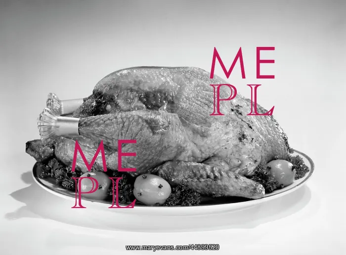  : Thanksgiving Turkey Dinner Retro