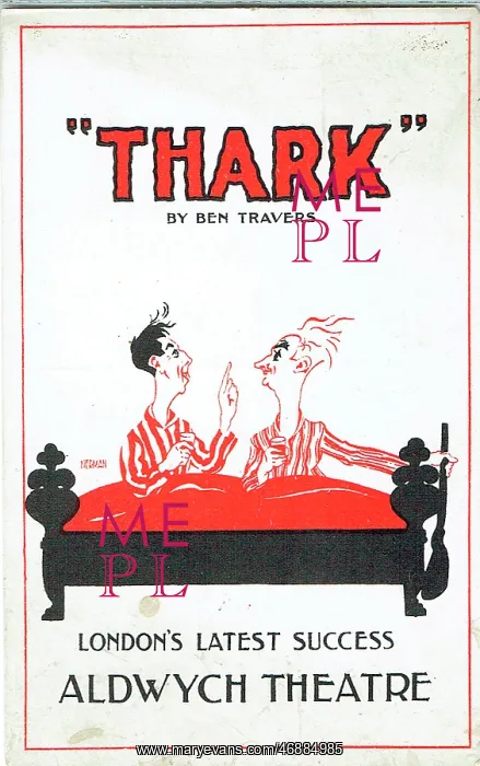 : Thark by Ben Travers : Thark by Ben Travers