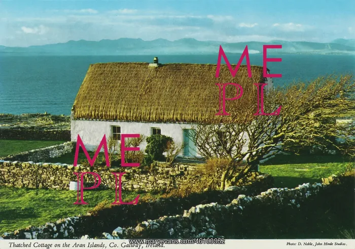 : Thatched cottage, Aran Islands, County Galway, Ireland : Thatched cottage, Aran Islands, County Galway, Ireland