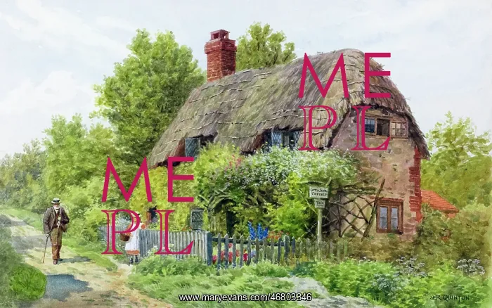 : Thatched cottage at Brading, Isle of Wight : Thatched cottage at Brading, Isle of Wight