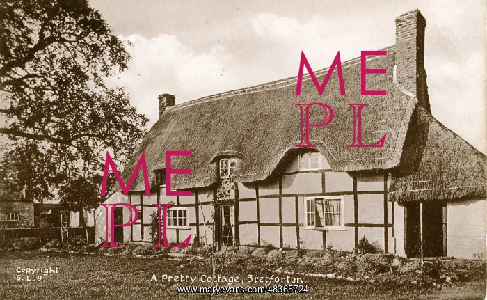 : Thatched Cottage, Bretforton, Worcestershire : Thatched Cottage, Bretforton, Worcestershire
