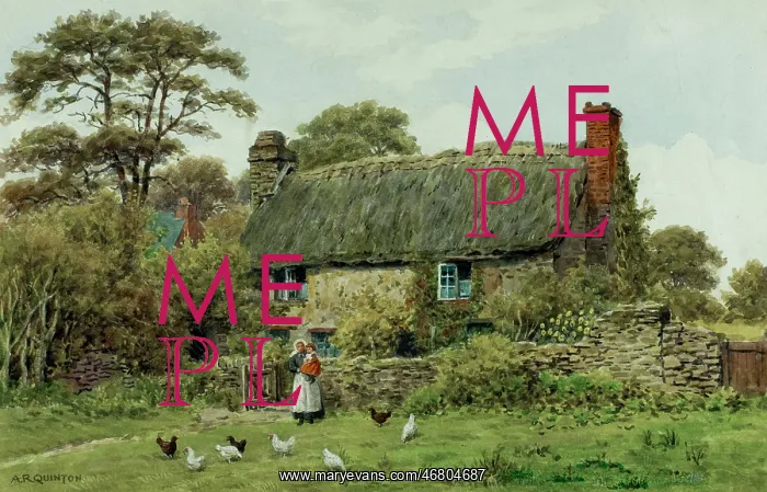 : Thatched cottage near Looe, Cornwall : Thatched cottage near Looe, Cornwall