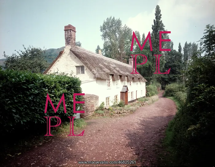 : Thatched cottages, Dunster : Thatched cottages, Dunster