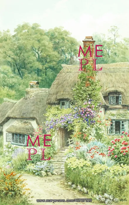 : Thatched cottages at Selworthy, Somerset : Thatched cottages at Selworthy, Somerset