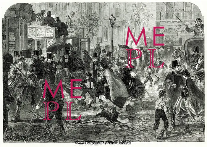 : Thaw in London 1865 : Thaw in London 1865