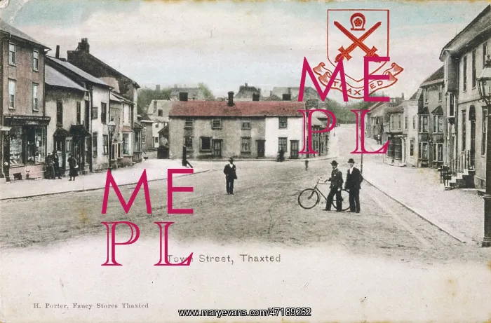  : THAXTED / TOWN STREET 1900