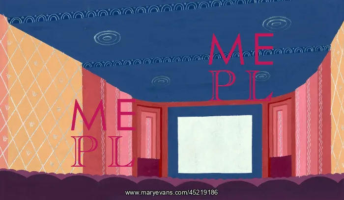 : Theater. Design proposal for interior : Theater. Design proposal for interior