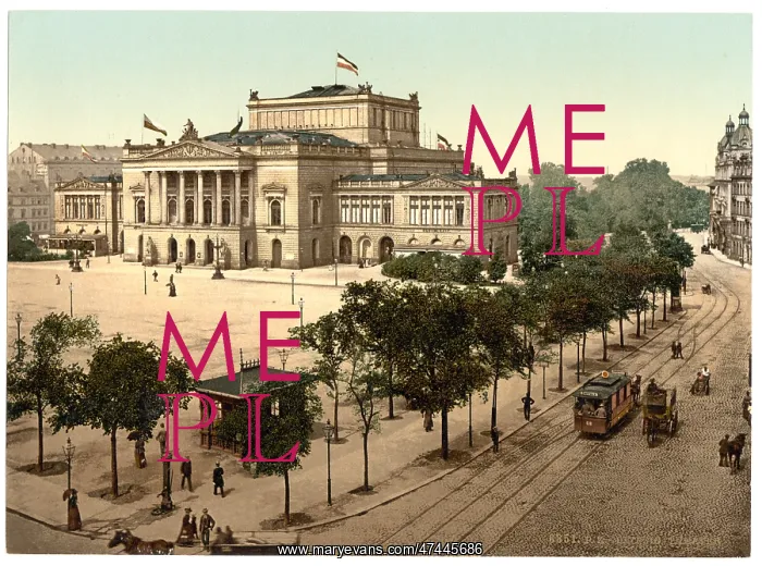 : Theater, Leipsig, Saxony, Germany : Theater, Leipsig, Saxony, Germany