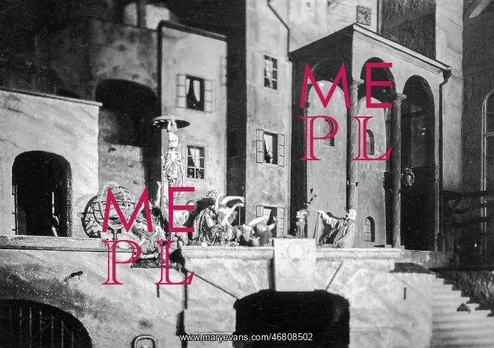 : Theater performance Faust in Felsenreitschule 1933 : Theater performance Faust in Felsenreitschule 1933