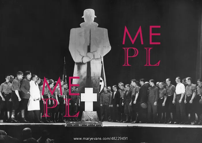 : Theater performance of the German Labor Front, 1935 : Theater performance of the German Labor Front, 1935