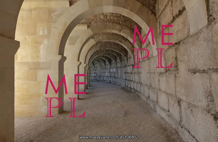 : Theatre, Aspendos, Turkey : Theatre, Aspendos, Turkey