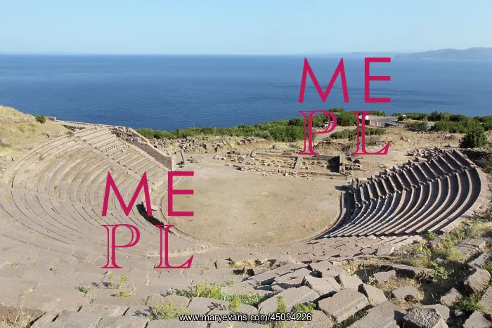 : Theatre, Assos, Turkey : Theatre, Assos, Turkey