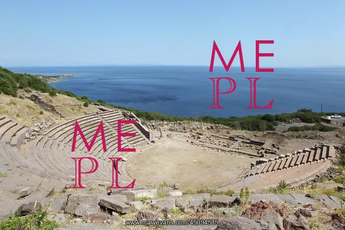 : Theatre, Assos, Turkey : Theatre, Assos, Turkey