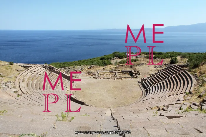 : Theatre, Assos, Turkey : Theatre, Assos, Turkey