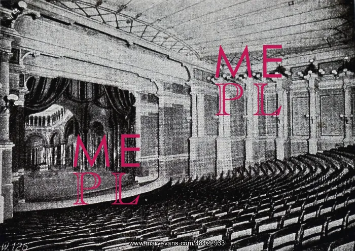: The Theatre, Bayreuth. The stage is set for the : The Theatre, Bayreuth. The stage is set for the