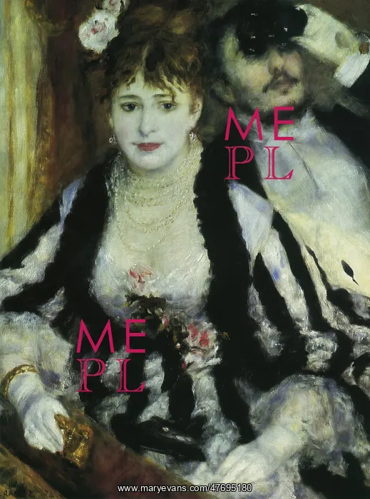 : The Theatre Box, by Renoir : The Theatre Box, by Renoir