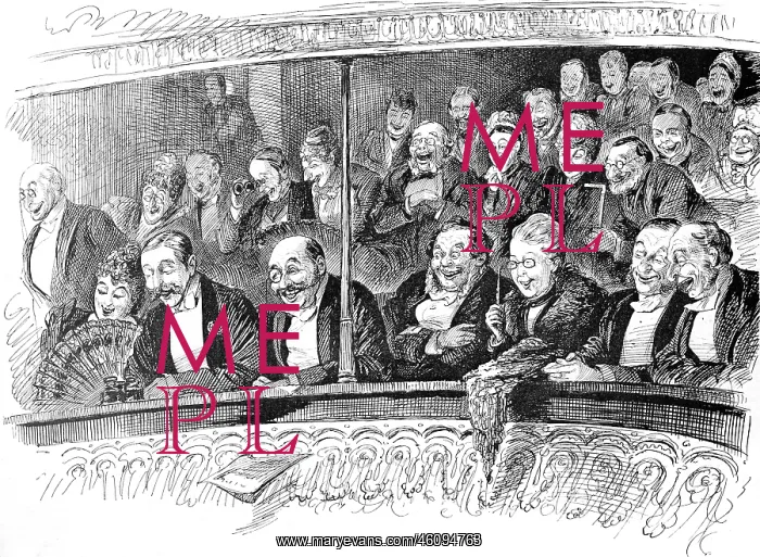 : Theatre going: audience mirth : Theatre going: audience mirth