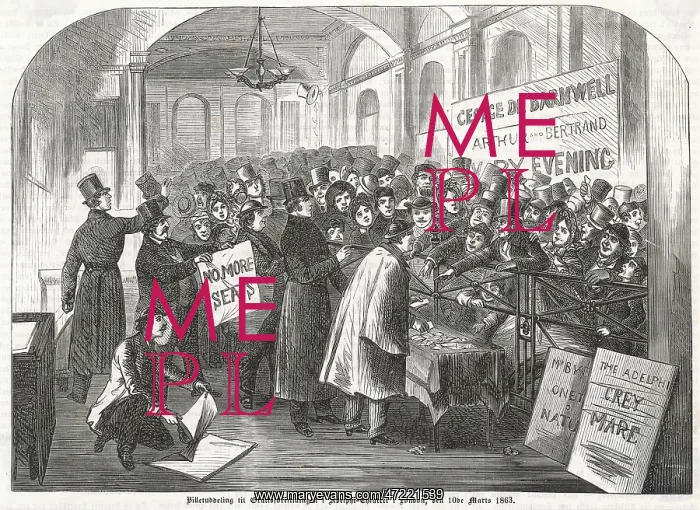 : Theatre - Full House 1863 : Theatre - Full House 1863