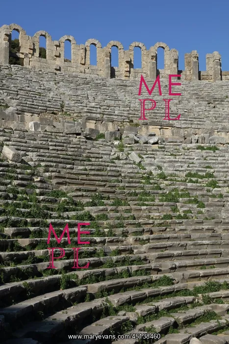 : Theatre, Perga, Antalya, Turkey : Theatre, Perga, Antalya, Turkey
