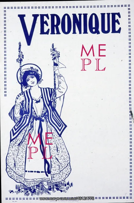  : Theatre poster, Veronique