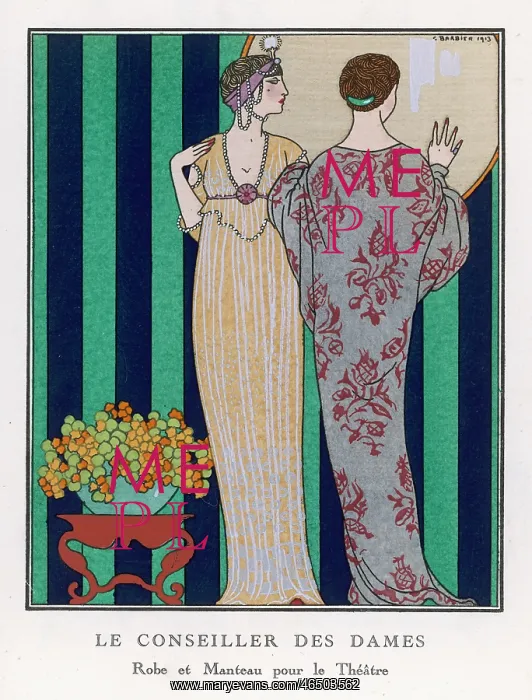 : Theatre Robe - Coat 1913 : Theatre Robe - Coat 1913