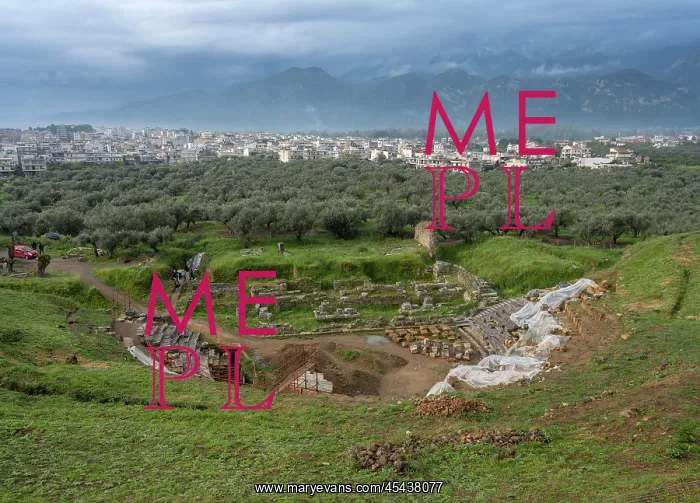 : Theatre, Sparta, Laconia, Greece : Theatre, Sparta, Laconia, Greece