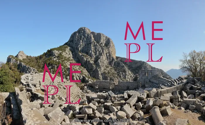 : Theatre, Termessos, Antalya, Turkey : Theatre, Termessos, Antalya, Turkey