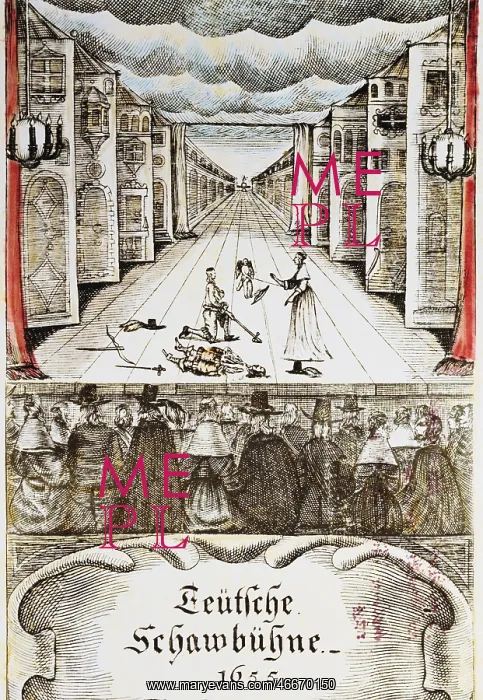 : theatre, theatre programm, Teutsche Schawbuhne : theatre, theatre programm, Teutsche Schawbuhne