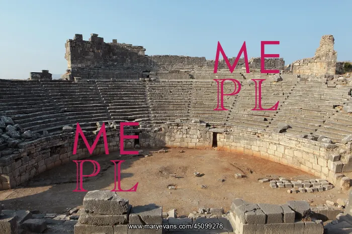 : Theatre, Xanthos, Turkey : Theatre, Xanthos, Turkey