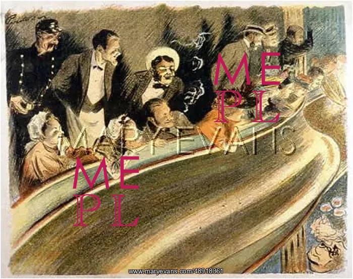  : THEATREGOERS PARIS 1896