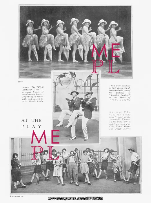 : Theatrical and vaudeville presentations, December 1923 : Theatrical and vaudeville presentations, December 1923