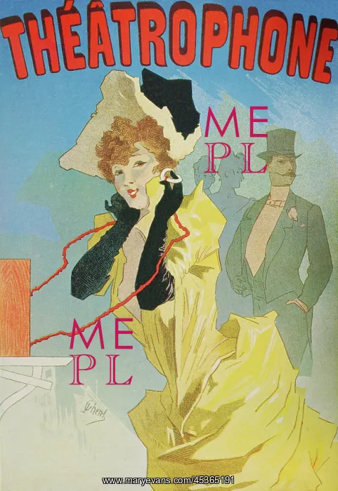 : Theatrophone poster : Theatrophone poster