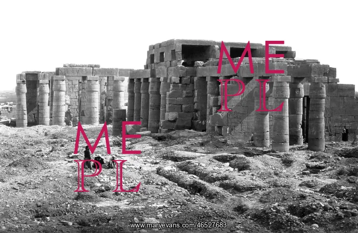  : Thebes, the Rameseum c1857