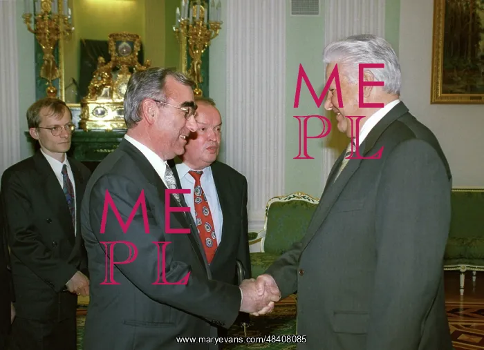 : Theo Weigel on visit to Russia, 1996 : Theo Weigel on visit to Russia, 1996