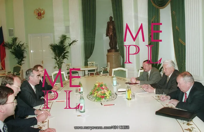 : Theo Weigel on visit to Russia, 1996 : Theo Weigel on visit to Russia, 1996