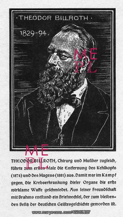 : Theodor Billroth : Theodor Billroth