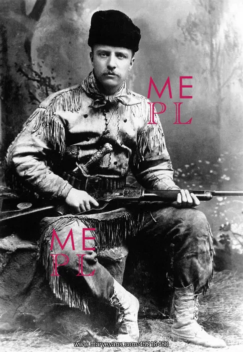 : Theodore Roosevelt, in the Dakota Badlands, ? : Theodore Roosevelt, in the Dakota Badlands, ?